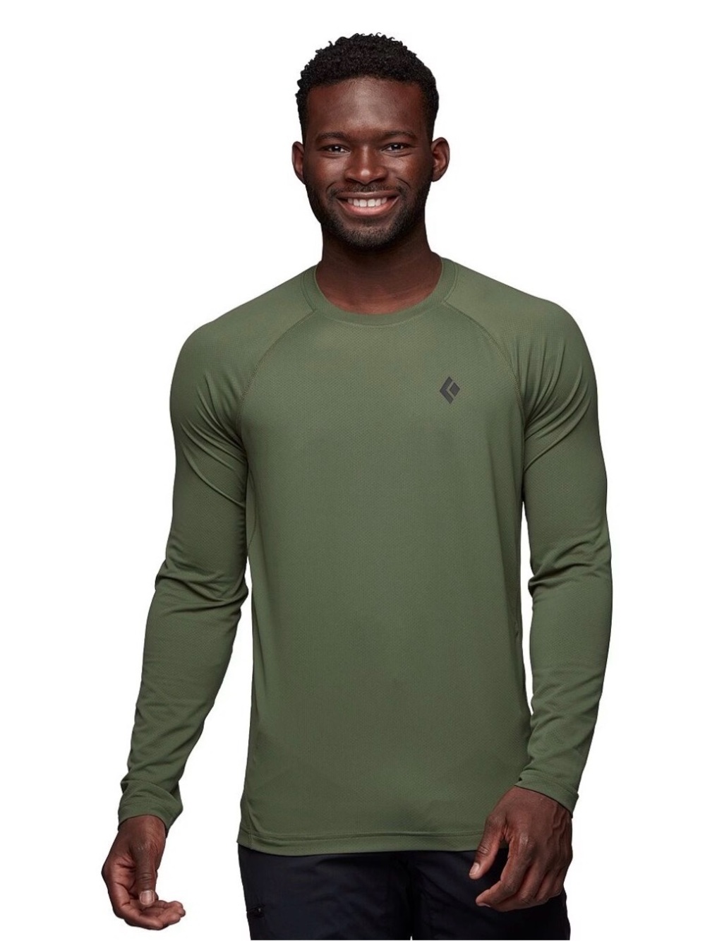 Black Diamond Alpenglow long sleeve performance tee. Size M.
